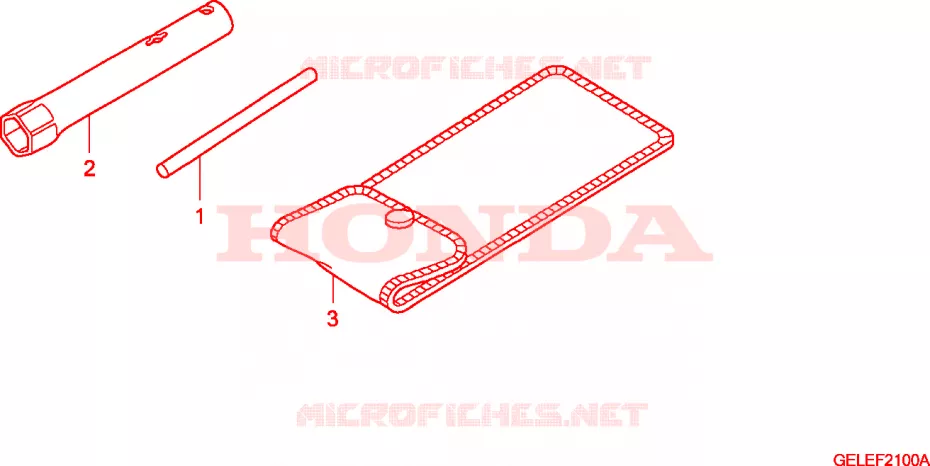 OUTIL Honda MOTO 50 CRF 2004  CRF50F4