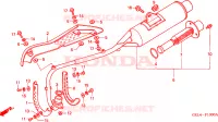 SILENCIEUX D'ECHAPPEMENT pour Honda XR 50 de 2002