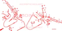 LEVIER DE GUIDON/COMMUTATEUR/CABLE(1TU,12TU) pour Honda SPACY 110 de 2010