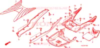 MARCHE PIEDS pour Honda SPACY 110 de 2010