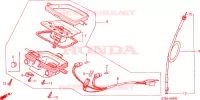 COMPTEUR pour Honda WALLAROO 50 MOPED de 2001