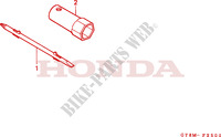 OUTIL pour Honda WALLAROO 50 self starter de 1991
