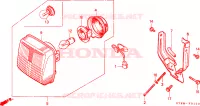 PHARE pour Honda WALLAROO 50 de 1991