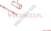 OUTIL pour Honda WALLAROO 50 MOPED de 1994