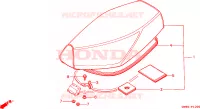 SELLE pour Honda WALLAROO 50 de 1997