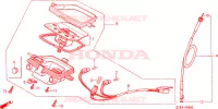 COMPTEUR pour Honda WALLAROO 50 MOPED DL self starter de 2000