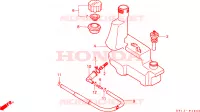 RESERVOIR D'HUILE pour Honda VISION MET IN 50 de 1988