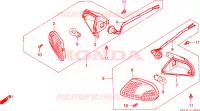 CLIGNOTANT AVANT pour Honda VISION  50 MOPED de 1993