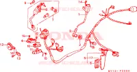 FAISCEAU DES FILS pour Honda VISION MET IN 50 MOPED de 1995