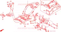 CADRE pour Honda MET IN 75 de 1991