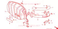 SILENCIEUX D'ECHAPPEMENT pour Honda MET IN 75 de 1991