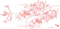 POMPE A HUILE pour Honda FOURTRAX 350 4X4 de 1987