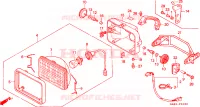PHARE pour Honda TRX FOURTRAX 250 de 1987