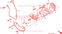 POMPE A HUILE pour Honda TRX FOURTRAX 250 de 1987