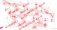 BRAS AVANT(2) pour Honda FOURTRAX 250 R de 1987