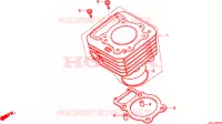 CYLINDRE pour Honda TRX 300 FOURTRAX de 1990