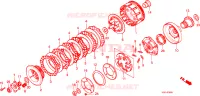 EMBRAYAGE pour Honda TRX 300 FOURTRAX de 1990