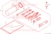 OUTIL pour Honda TRX 300 FOURTRAX de 1990