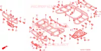 SUPPORT pour Honda TRX 300 FOURTRAX de 1990