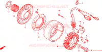 ALTERNATEUR pour Honda TRX 300 FOURTRAX 4X4 de 1994