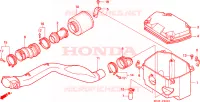 FILTRE A AIR pour Honda TRX 300 FOURTRAX 4X4 de 1994