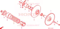 POULIE MENEE pour Honda FL 400 ODYSSEY PILOT de 1990