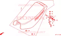 SELLE pour Honda SPORTRAX TRX 90 de 2004