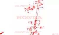 ARBRE DE DIRECTION pour Honda TRX 300 FOURTRAX 4X4 de 1998