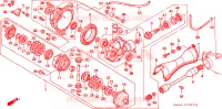 ENGRENAGE FINAL AVANT pour Honda TRX 300 FOURTRAX 4X4 de 1998