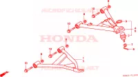 TRIANGLES AVANT pour Honda TRX 300 FOURTRAX de 1996