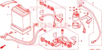BATTERIE('05) pour Honda TRX 250 FOURTRAX RECON Standard de 2005