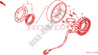 ALTERNATEUR pour Honda FOURTRAX 450 FOREMAN 4X4 Electric Shift de 2003