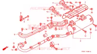 SILENCIEUX D'ECHAPPEMENT pour Honda FOURTRAX 450 FOREMAN 4X4 de 2001