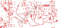 LEVIER DE GUIDON/COMMUTATEUR/CABLE(TRX500FA5/6/7/8) pour Honda FOURTRAX 500 FOREMAN RUBICON Hydrostatic de 2008