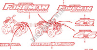 T (TRX500FA1/2/3/4) pour Honda FOURTRAX 500 FOREMAN RUBICON de 2001