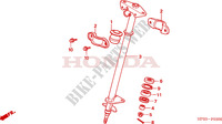 ARBRE DE DIRECTION pour Honda SPORTRAX TRX 90 de 2011