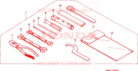 OUTIL pour Honda CB 250 TWO FIFTY de 1996