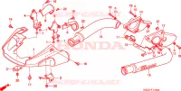 CONDUIT D'AIR(1) pour Honda NSR 125 RAIDEN de 1993
