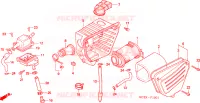 FILTRE A AIR(2) pour Honda CM 125 CUSTOM de 2000