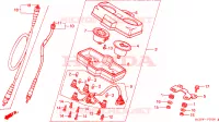 COMPTEUR pour Honda CG 125 de 1999