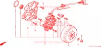 ALTERNATEUR pour Honda CG 125 CARGO de 1993