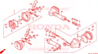 CLIGNOTANT(1) pour Honda MTX 125 de 1983