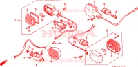 CLIGNOTANT pour Honda REBEL 250 de 2003