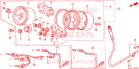 COMPTEUR pour Honda REBEL 250 de 2003