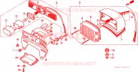FEU ARRIERE pour Honda REBEL 250 de 2003
