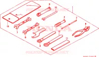OUTIL pour Honda REBEL 250 de 2003