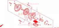 POMPE A HUILE pour Honda REBEL 250 de 1998
