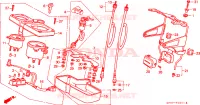 COMPTEUR pour Honda XLS 185 de 1993