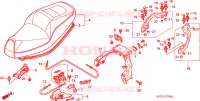 SELLE pour Honda FORESIGHT 250 de 1998