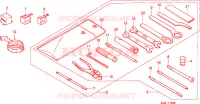 OUTIL pour Honda TL125 de 1988
